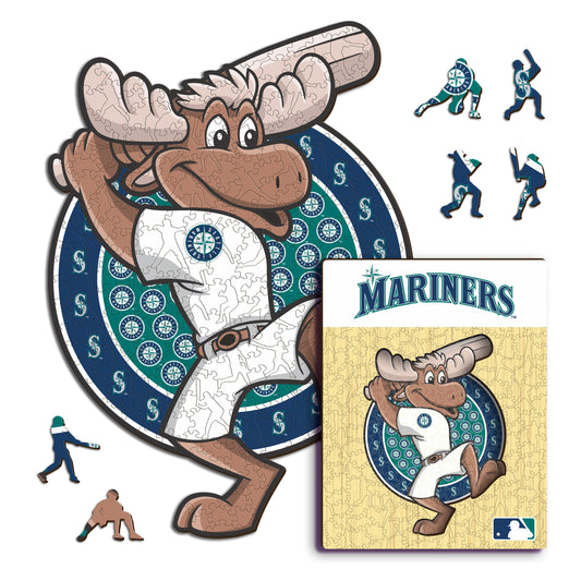 Seattle Mariners™ Mascot - Wooden Puzzle