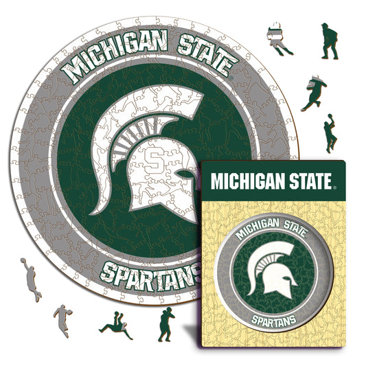 Michigan State University - Wooden Puzzle
