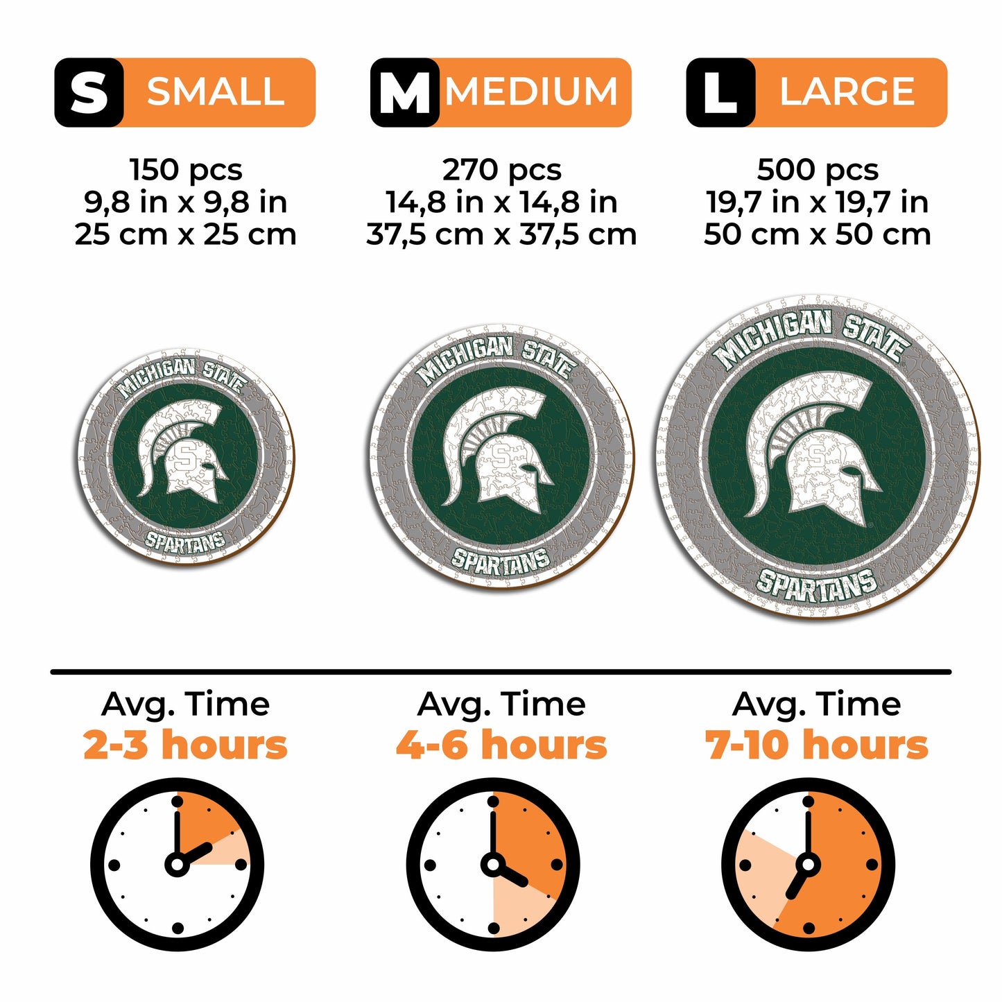 Michigan State University - Wooden Puzzle