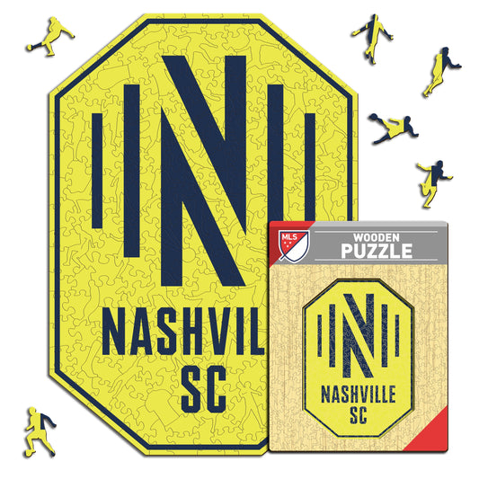 Nashville SC® Logo - Wooden Puzzle