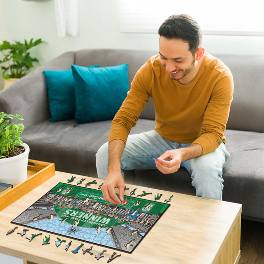 Newcastle United FC® 2024/25 Team "Carabao Cup Winners" - Wooden Puzzle