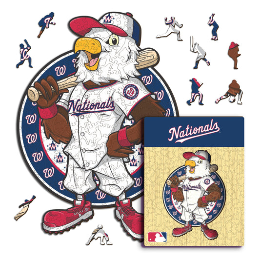 Washington Nationals™ Mascot - Wooden Puzzle