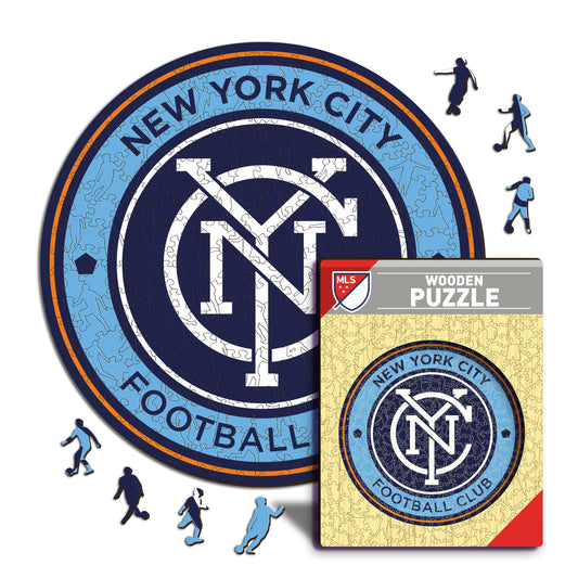 New York City FC® Logo - Wooden Puzzle