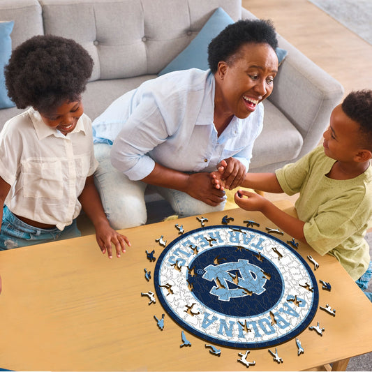 University of North Carolina - Wooden Puzzle