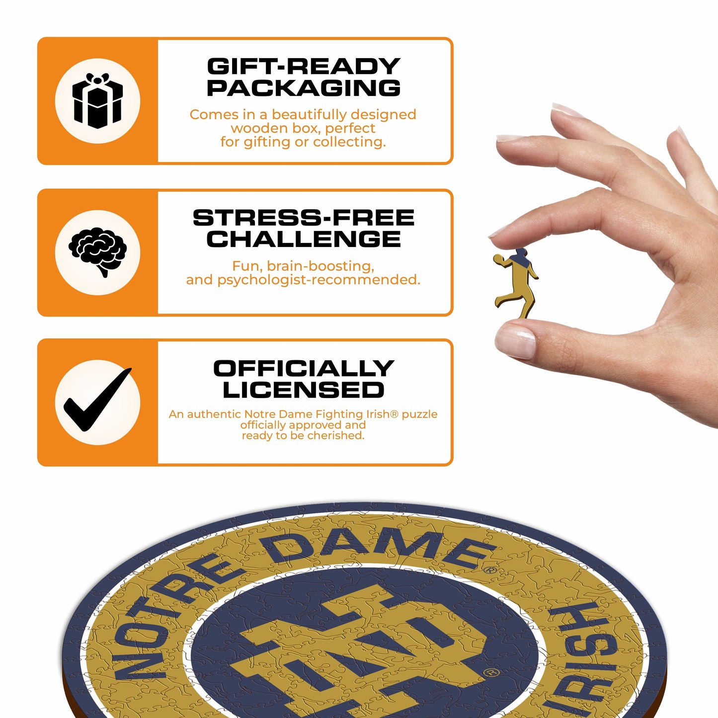 University of Notre Dame - Wooden Puzzle
