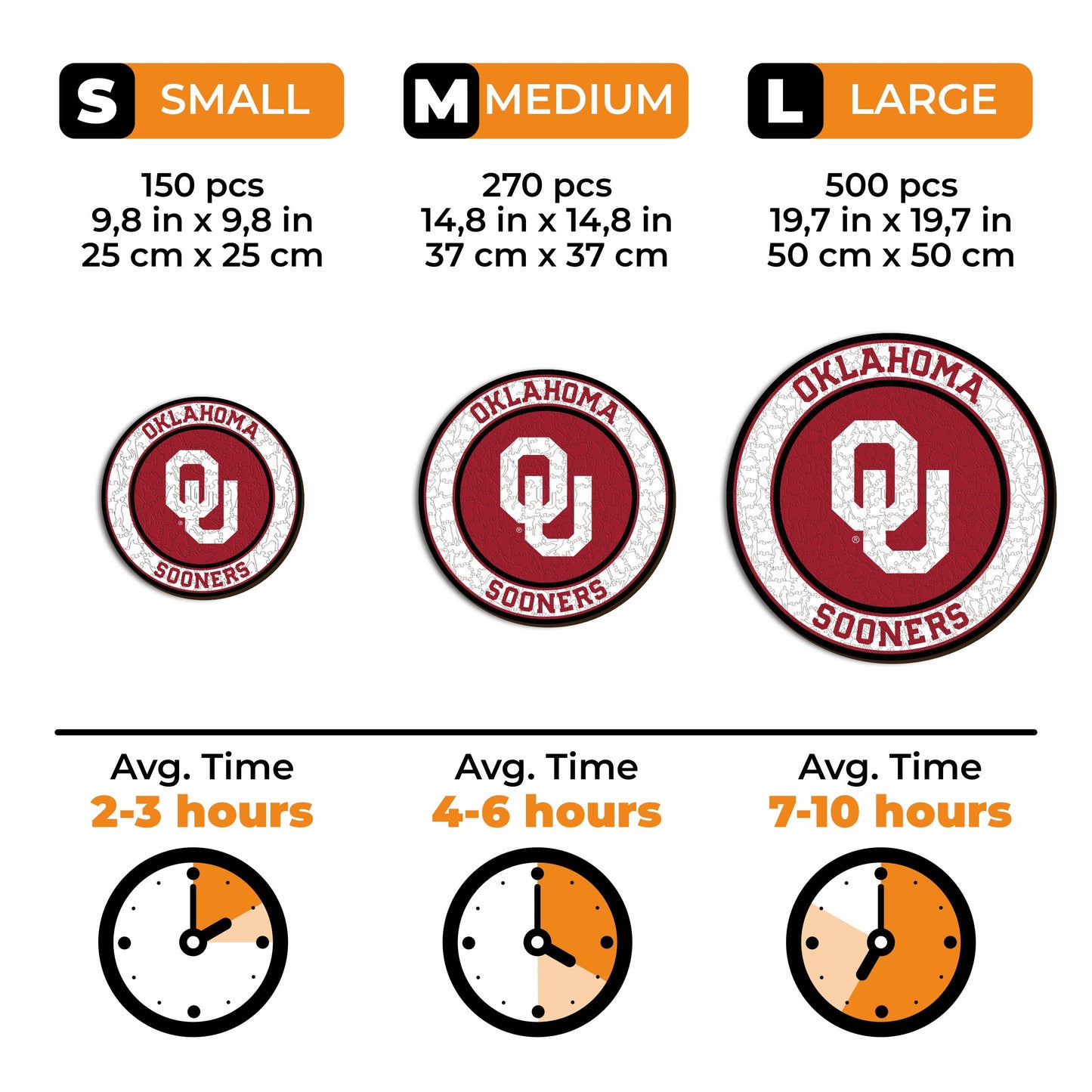 University of Oklahoma - Wooden Puzzle