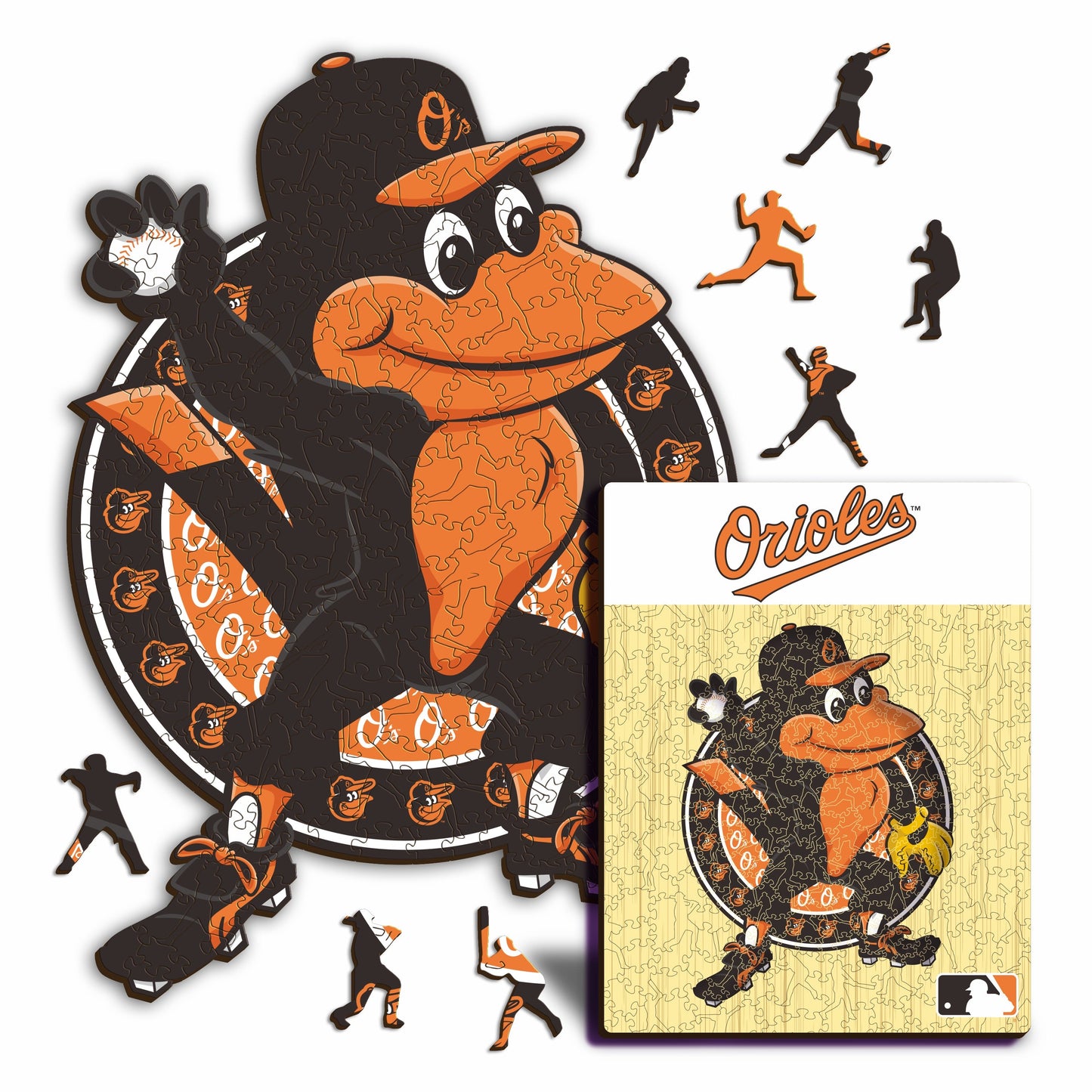 3 PACK Baltimore Orioles™ Logo + Mascot + Baseball
