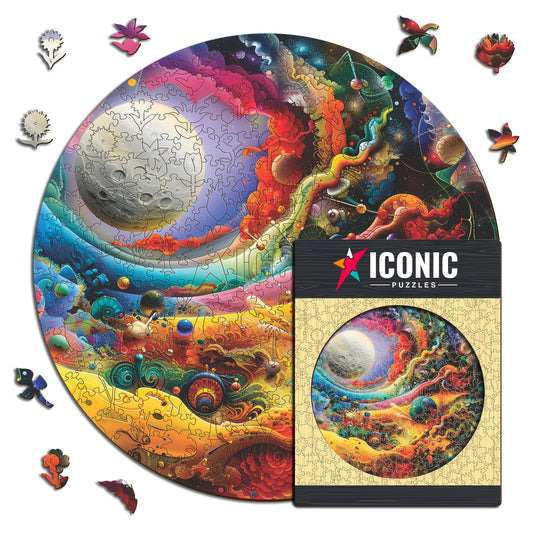 Powerful Moon - Wooden Puzzle