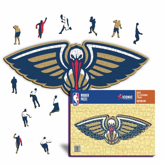New Orleans Pelicans™ - Wooden Puzzle