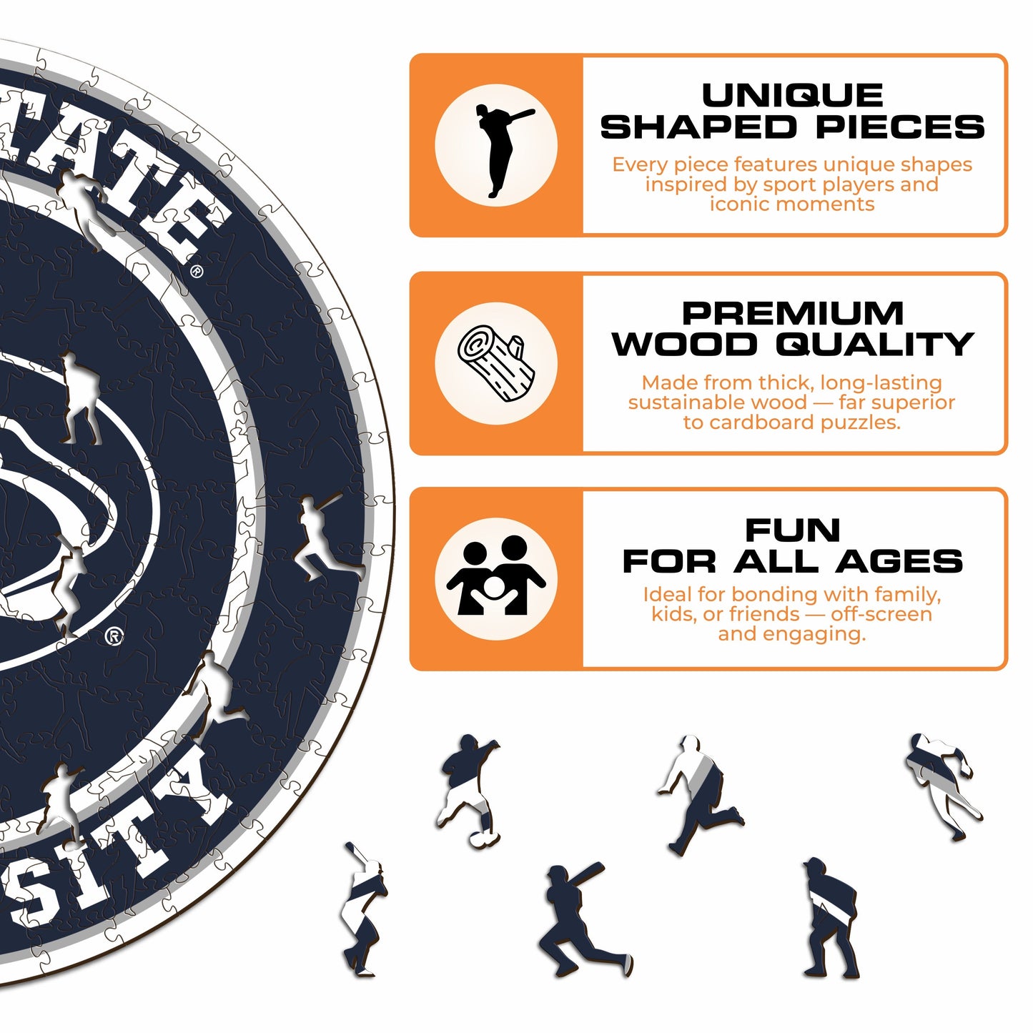 Penn State University - Wooden Puzzle