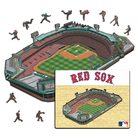Boston Red Sox™ Fenway Park Stadium - Wooden Puzzle