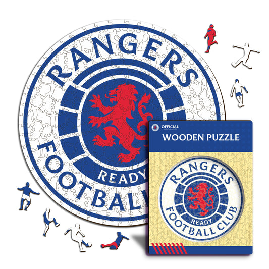 Glasgow Rangers FC® Logo - Wooden Puzzle