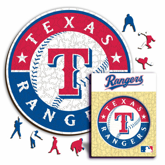 Texas Rangers™ - Wooden Puzzle