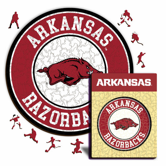 University of Arkansas - Wooden Puzzle