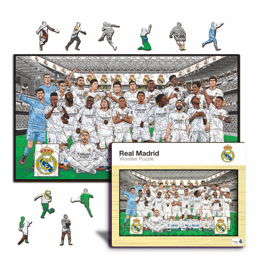 Real Madrid CF® Team - Wooden Puzzle