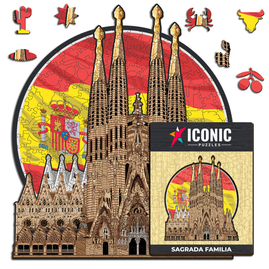 Sagrada Família - Wooden Puzzle