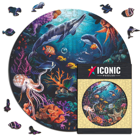 Sea Animals - Wooden Puzzle