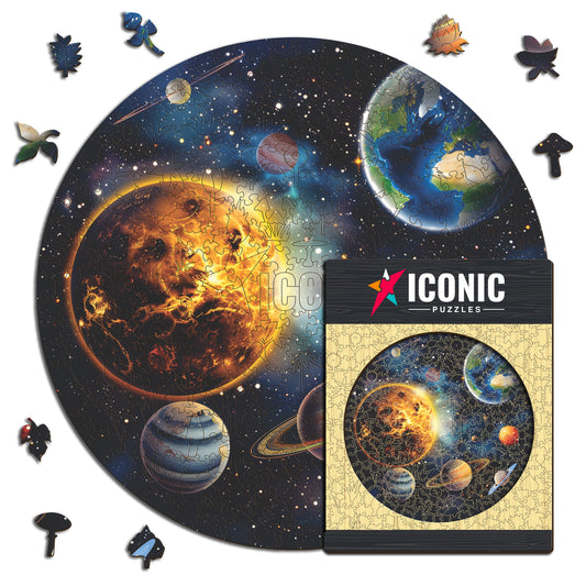 Solar Harmony - Wooden Puzzle