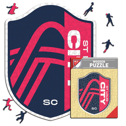 St. Louis City SC® Logo - Wooden Puzzle