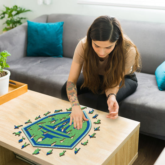 Seattle Sounders® Logo - Wooden Puzzle