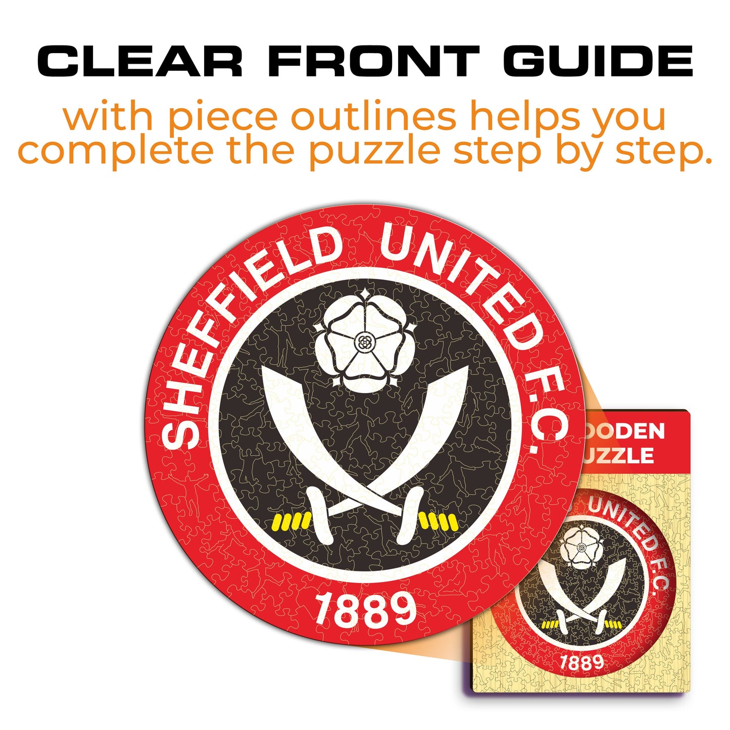 Sheffield United FC® Logo - Wooden Puzzle