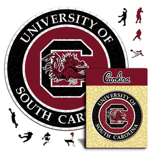 University of South Carolina - Wooden Puzzle