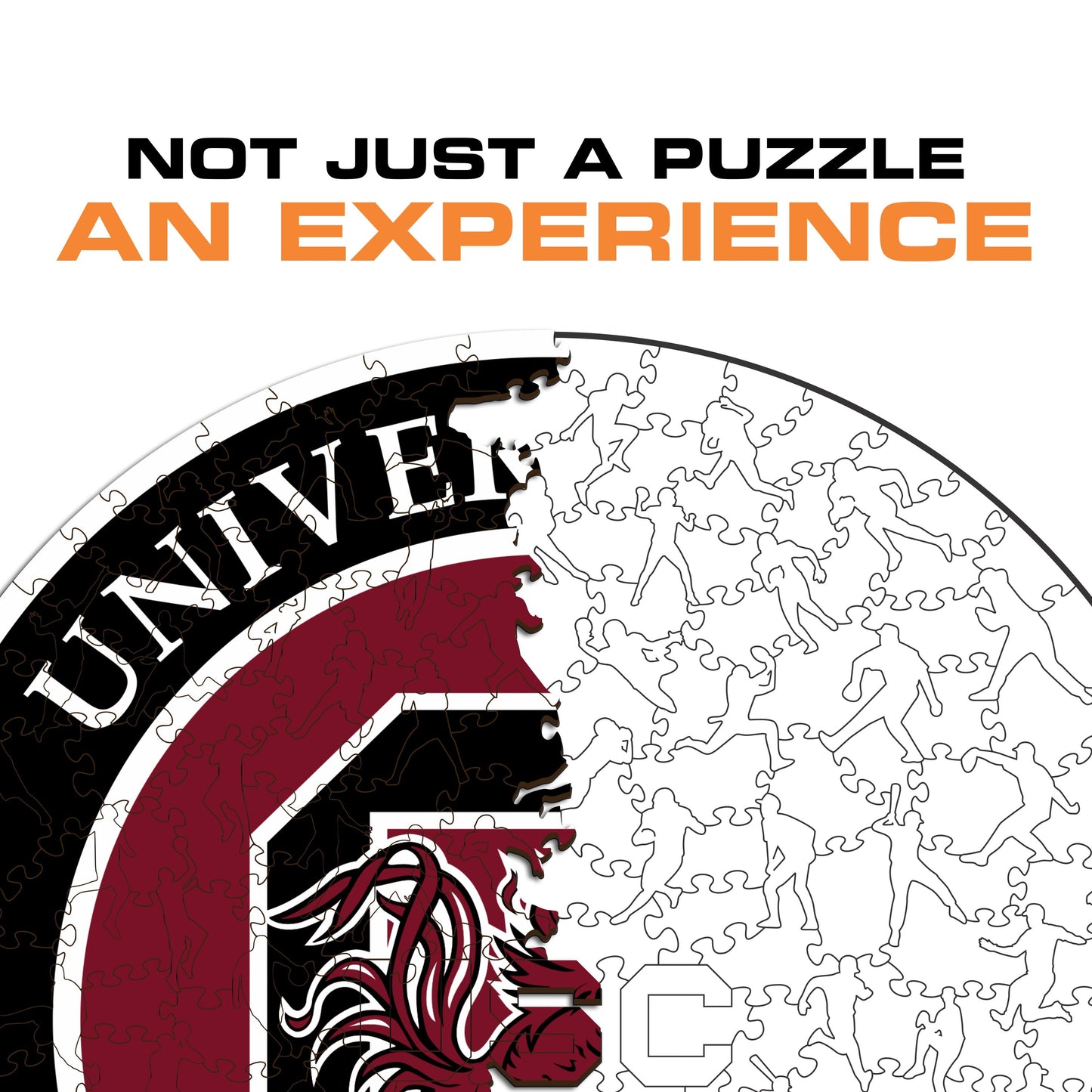University of South Carolina - Wooden Puzzle