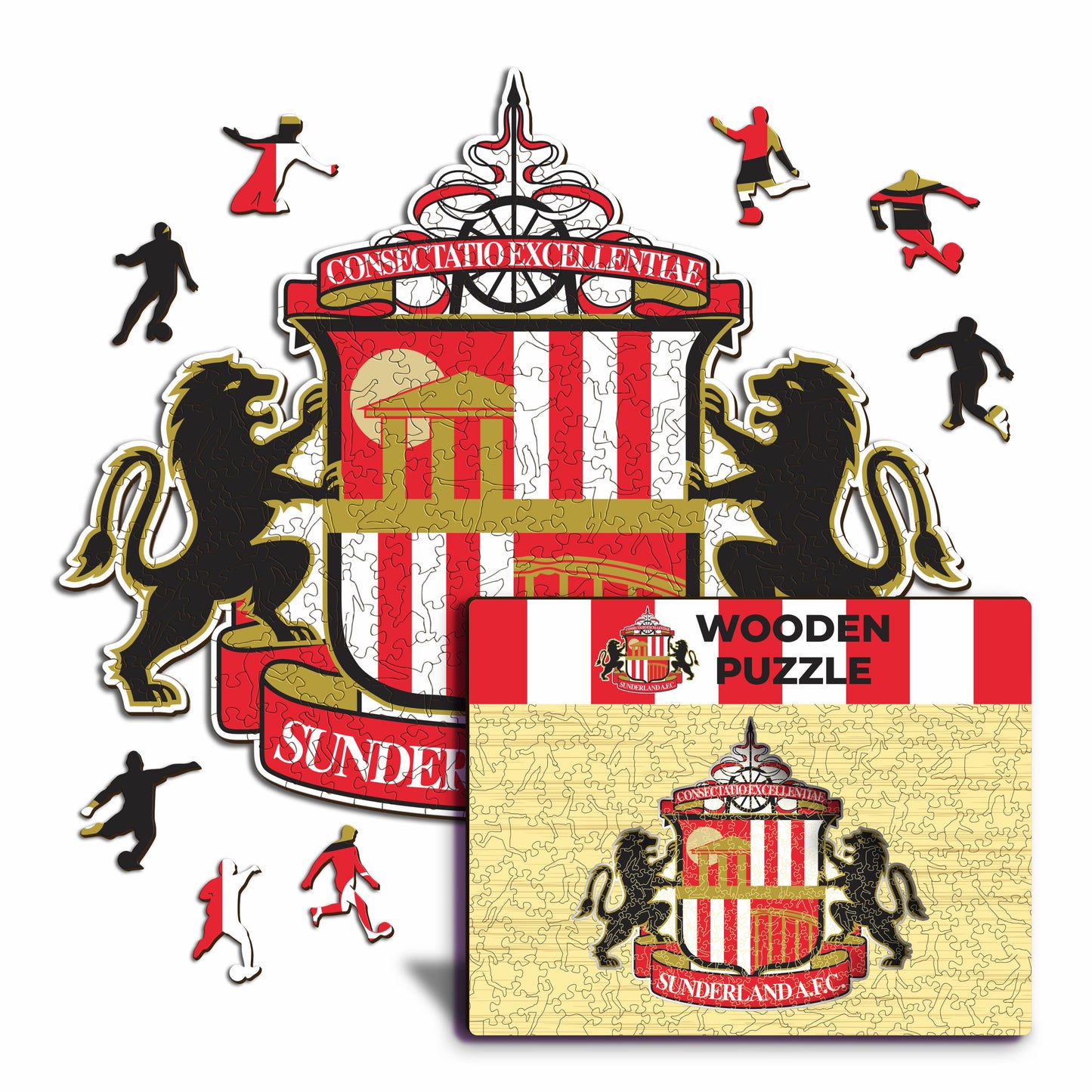Sunderland AFC® Logo - Wooden Puzzle