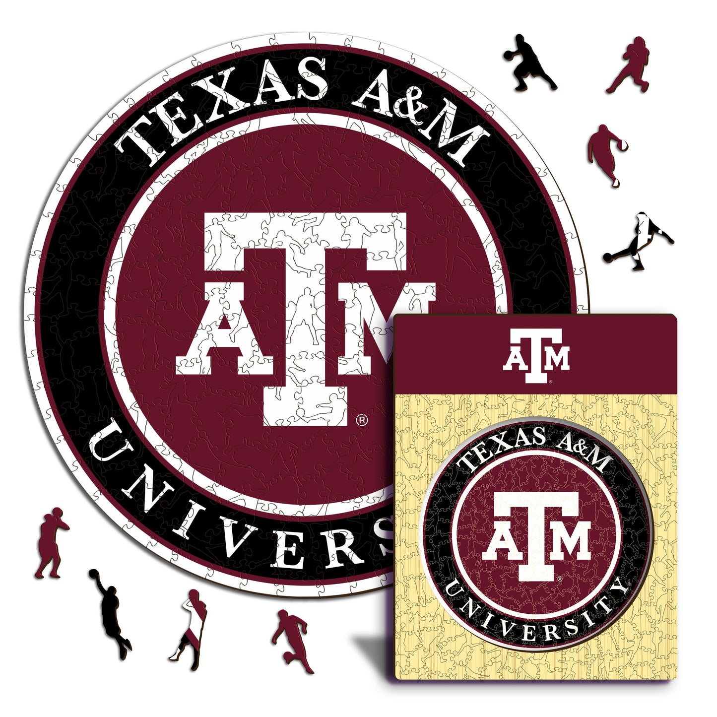 Texas A&M University - Wooden Puzzle