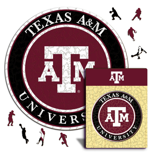 Texas A&M University - Wooden Puzzle