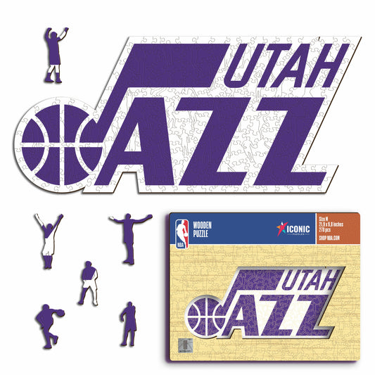 Utah Jazz™ - Wooden Puzzle