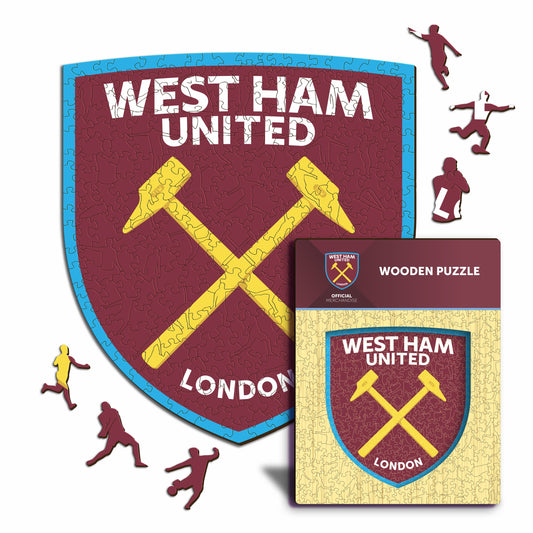West Ham United FC® Logo - Wooden Puzzle