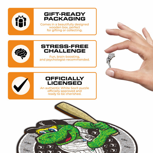 Chicago White Sox™ Mascot - Wooden Puzzle