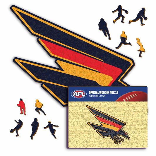 Adelaide FC Logo - Wooden Puzzle