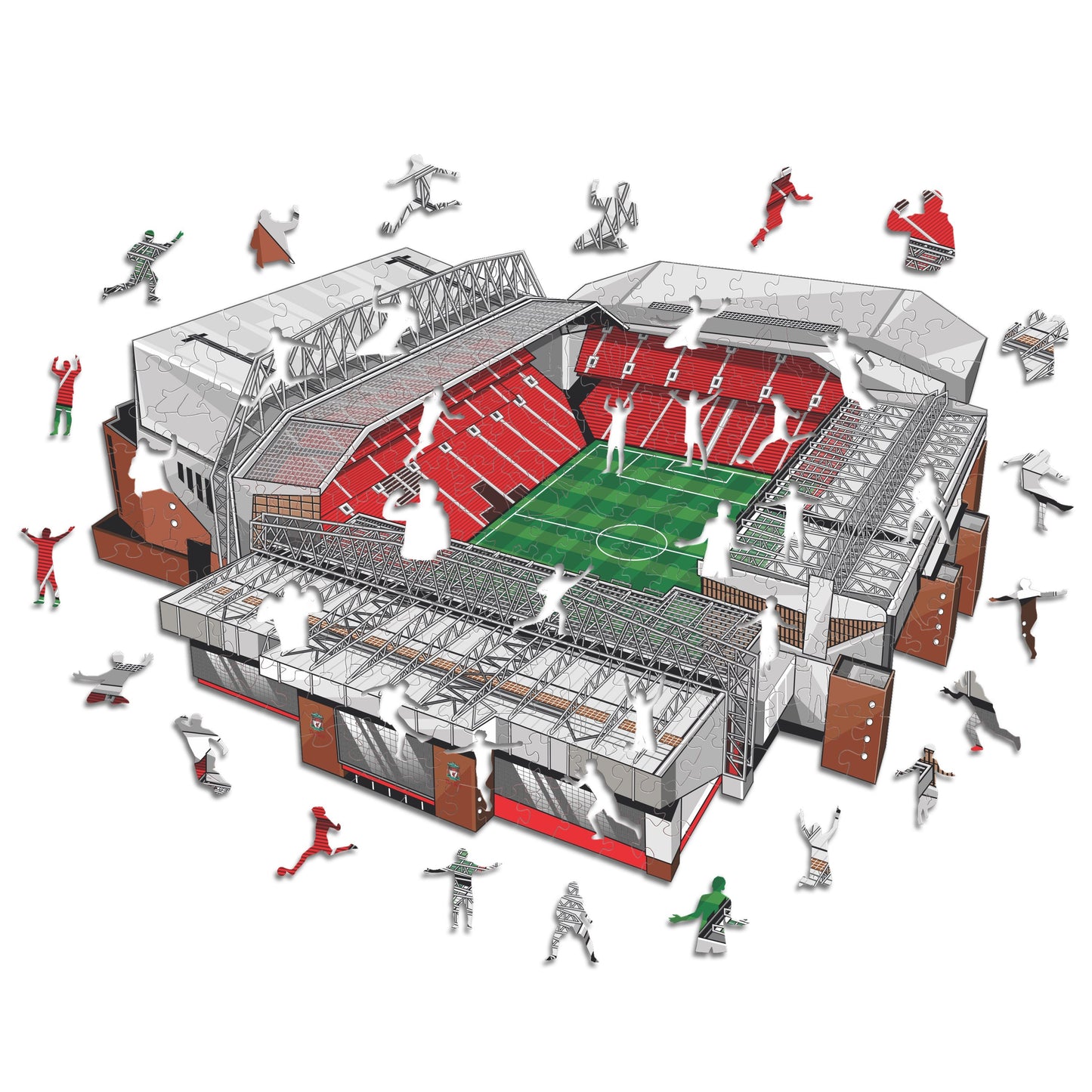 2 PACK Liverpool FC® Logo + Anfield Stadium