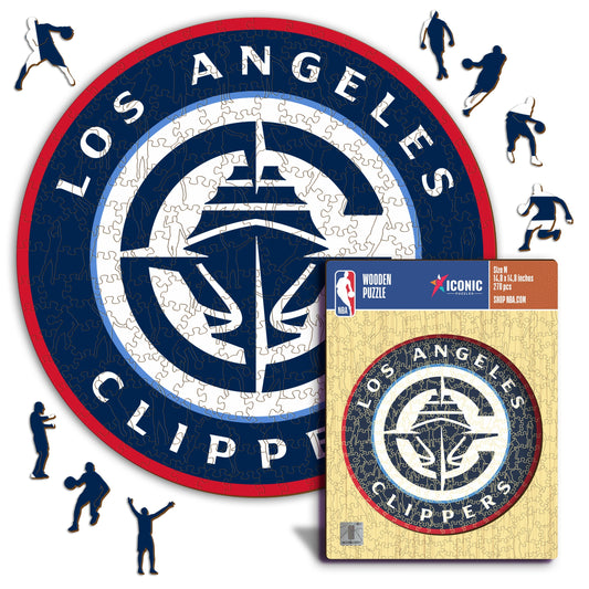 Los Angeles Clippers™ - Wooden Puzzle