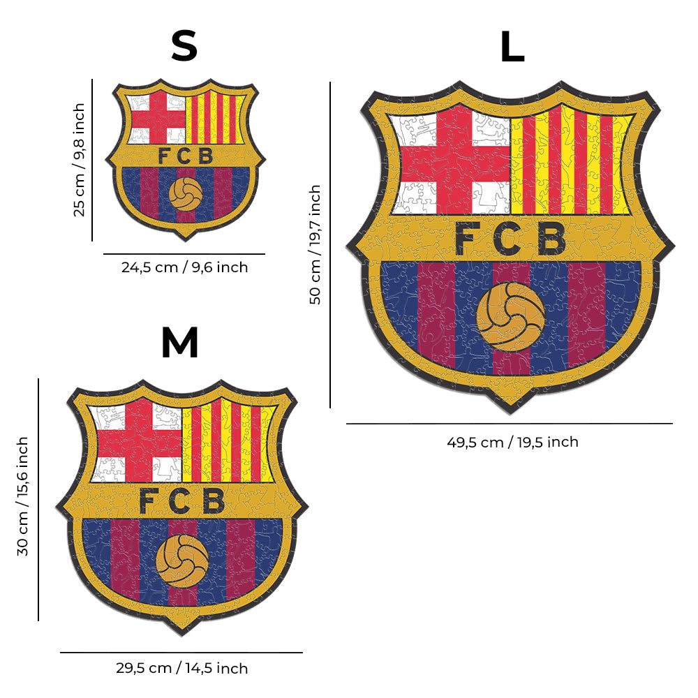 2 PACK FC Barcelona® Logo + Yamal