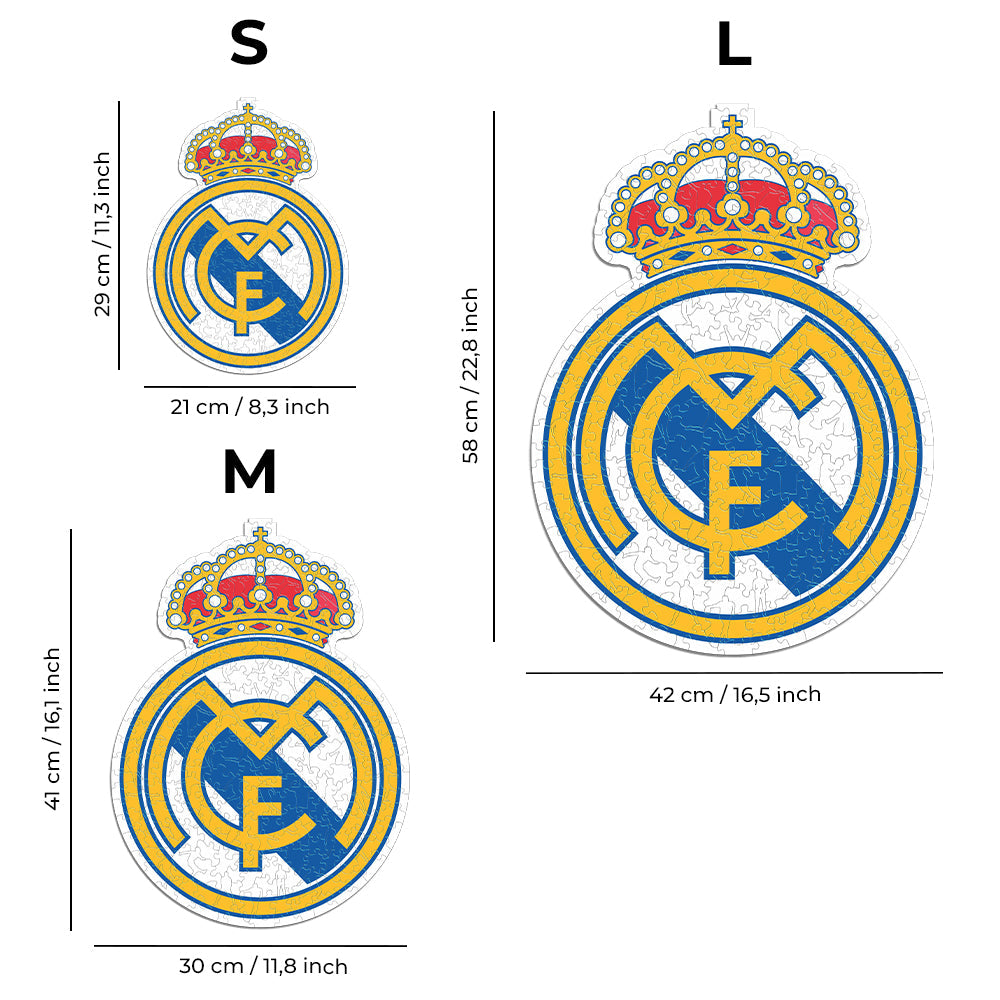 2 PACK Real Madrid CF® Logo + Jersey