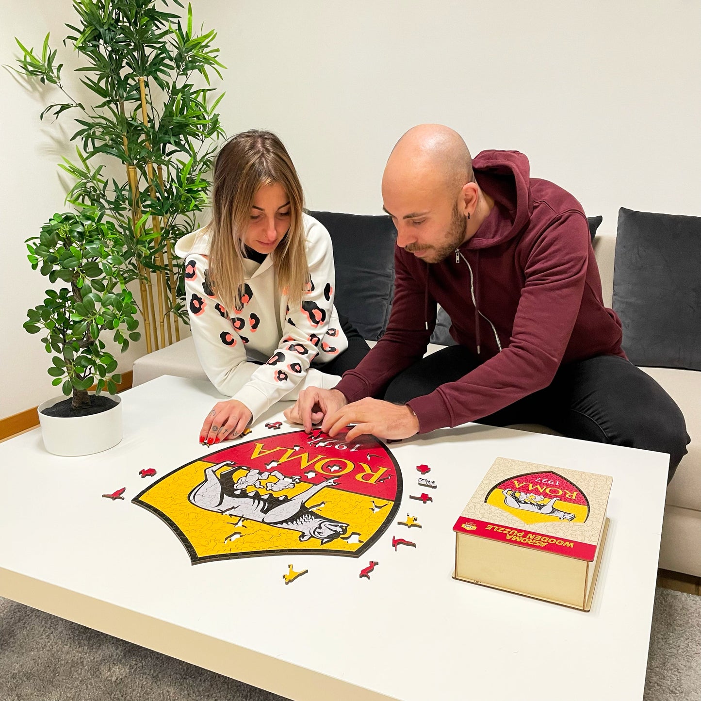 AS Roma® Logo - Wooden Puzzle