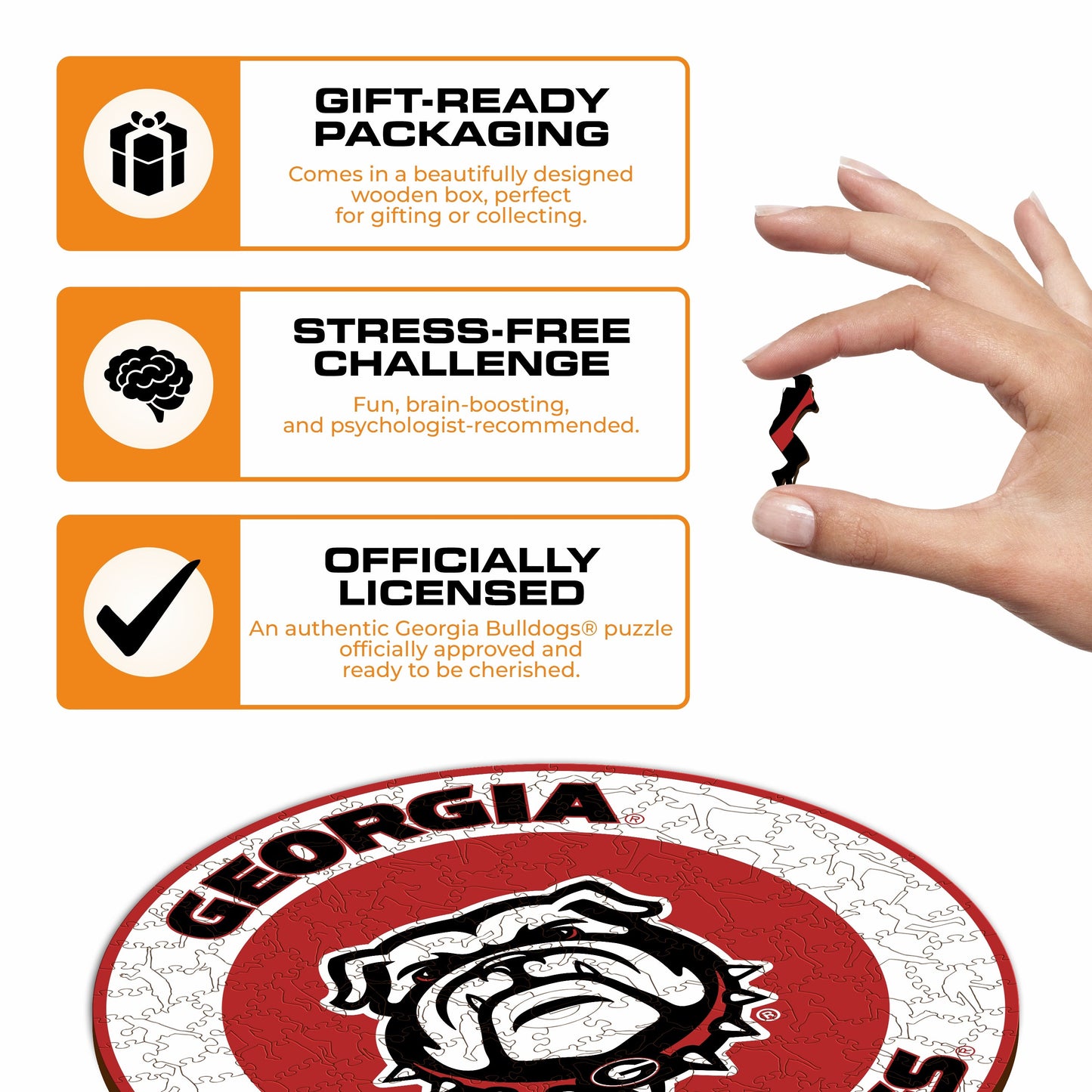 University of Georgia - Wooden Puzzle