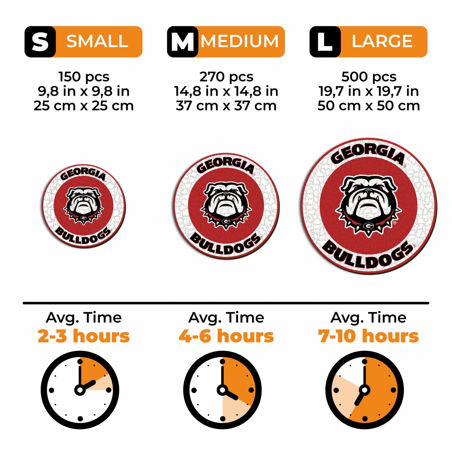 University of Georgia - Wooden Puzzle