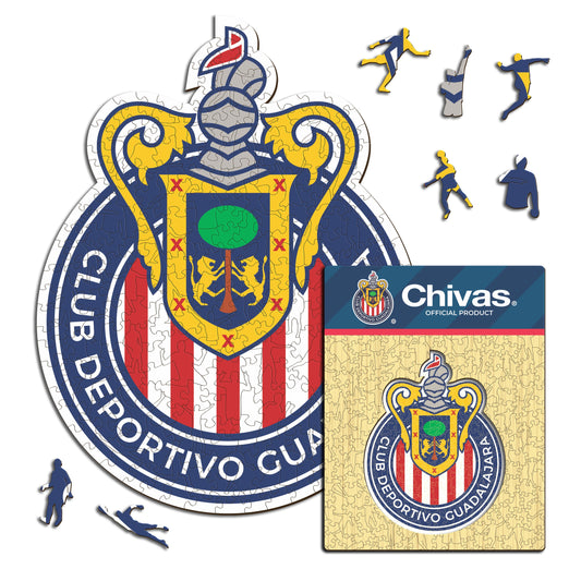 Chivas Guadalajara® Logo - Wooden Puzzle