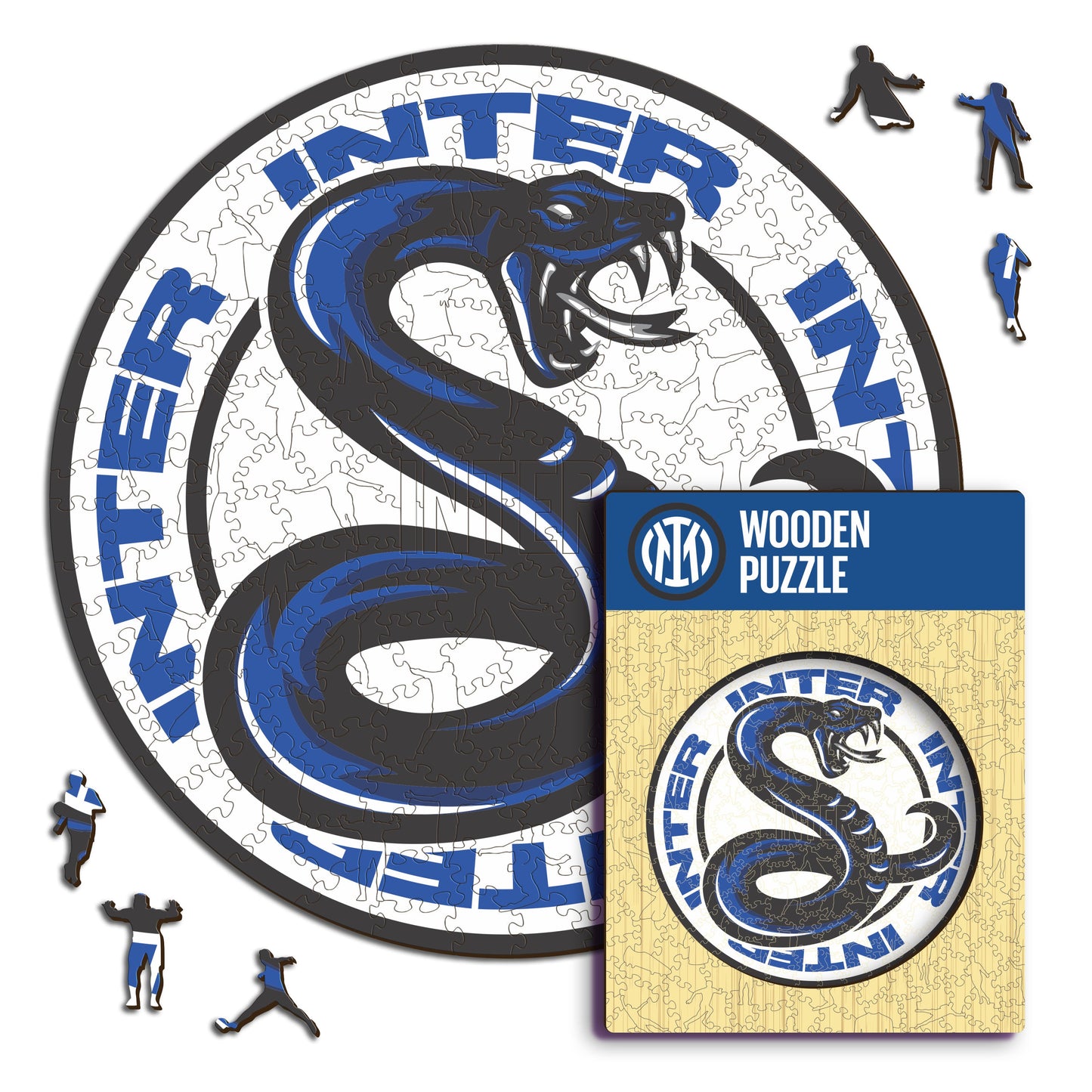 FC Inter® Snake - Wooden Puzzle