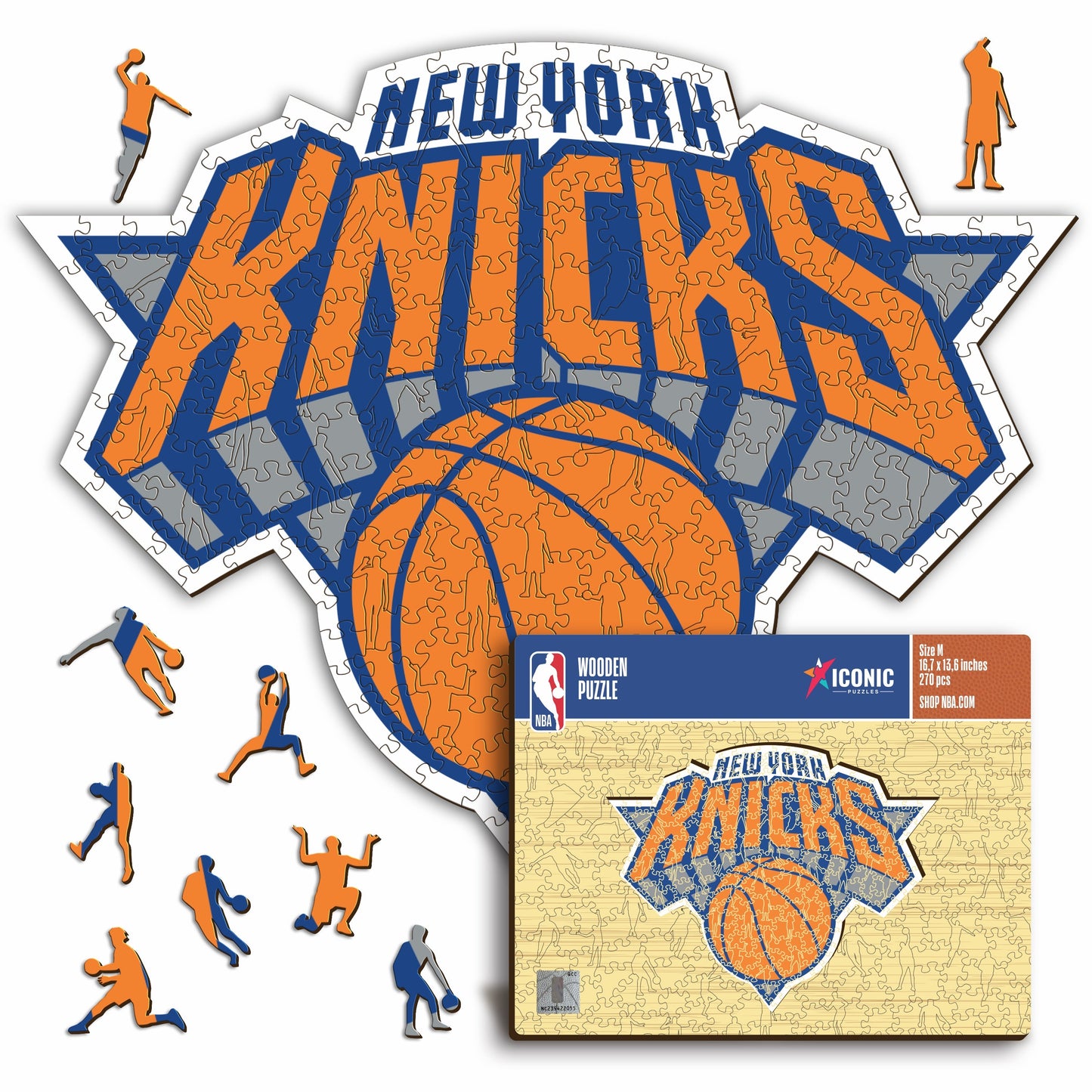 New York Knicks™ - Wooden Puzzle