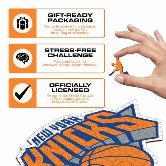 New York Knicks™ - Wooden Puzzle