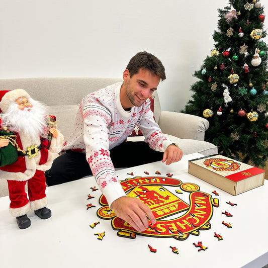 Manchester United FC® Logo - Wooden Puzzle