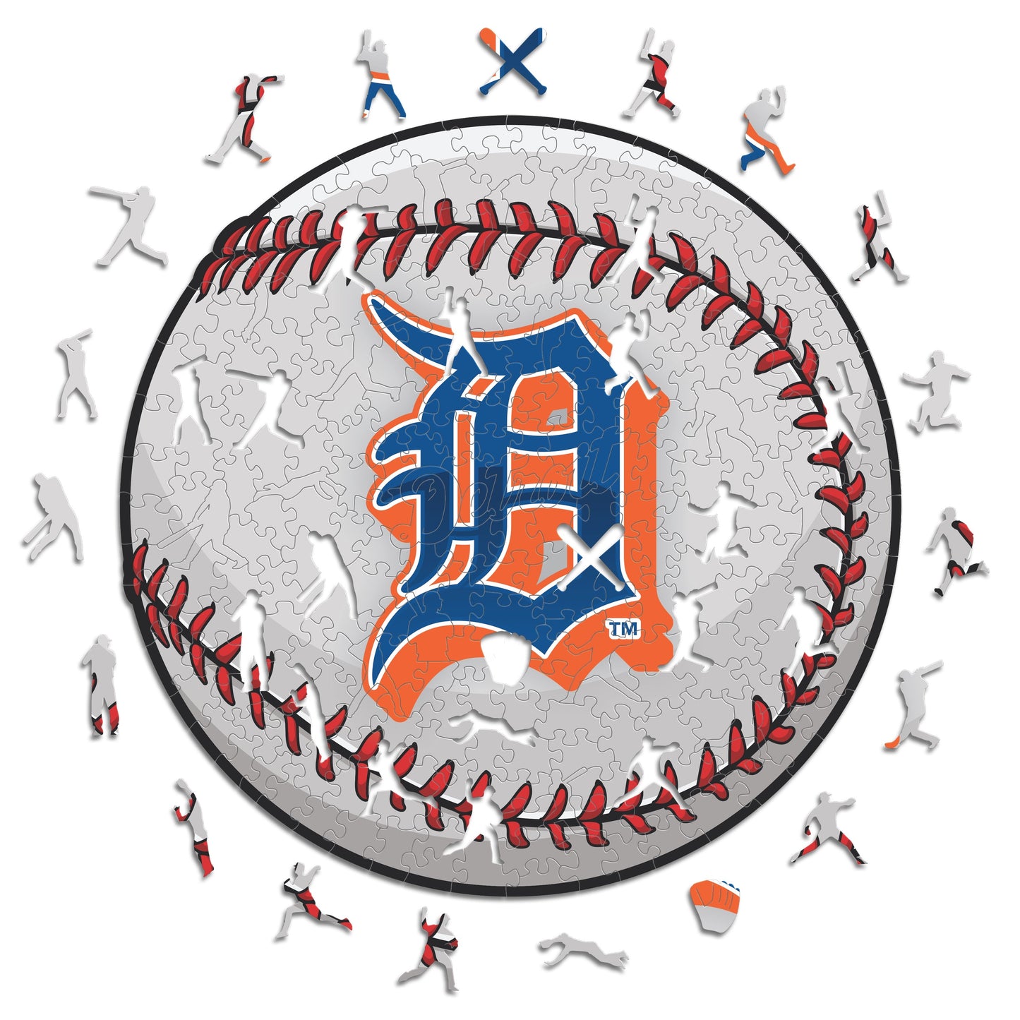 2 PACK Detroit Tigers™ Baseball + Mascot