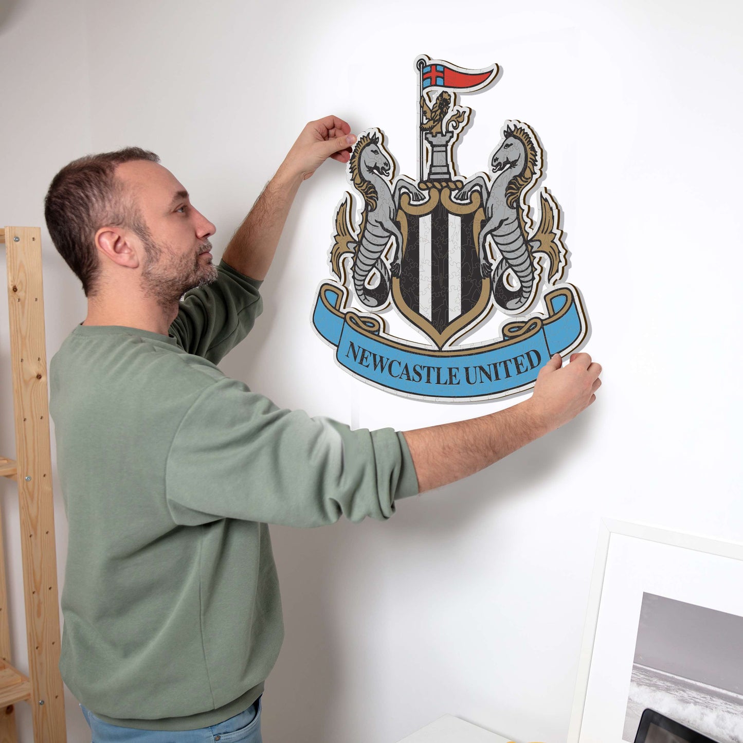 2 PACK Newcastle United FC® Logo + Retro Logo