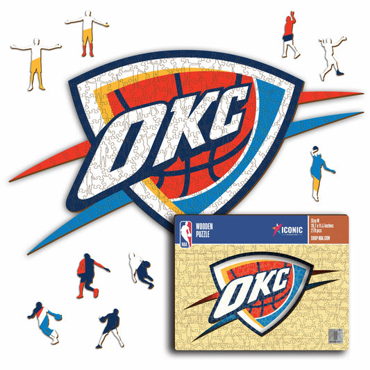 Oklahoma City Thunder™ - Wooden Puzzle