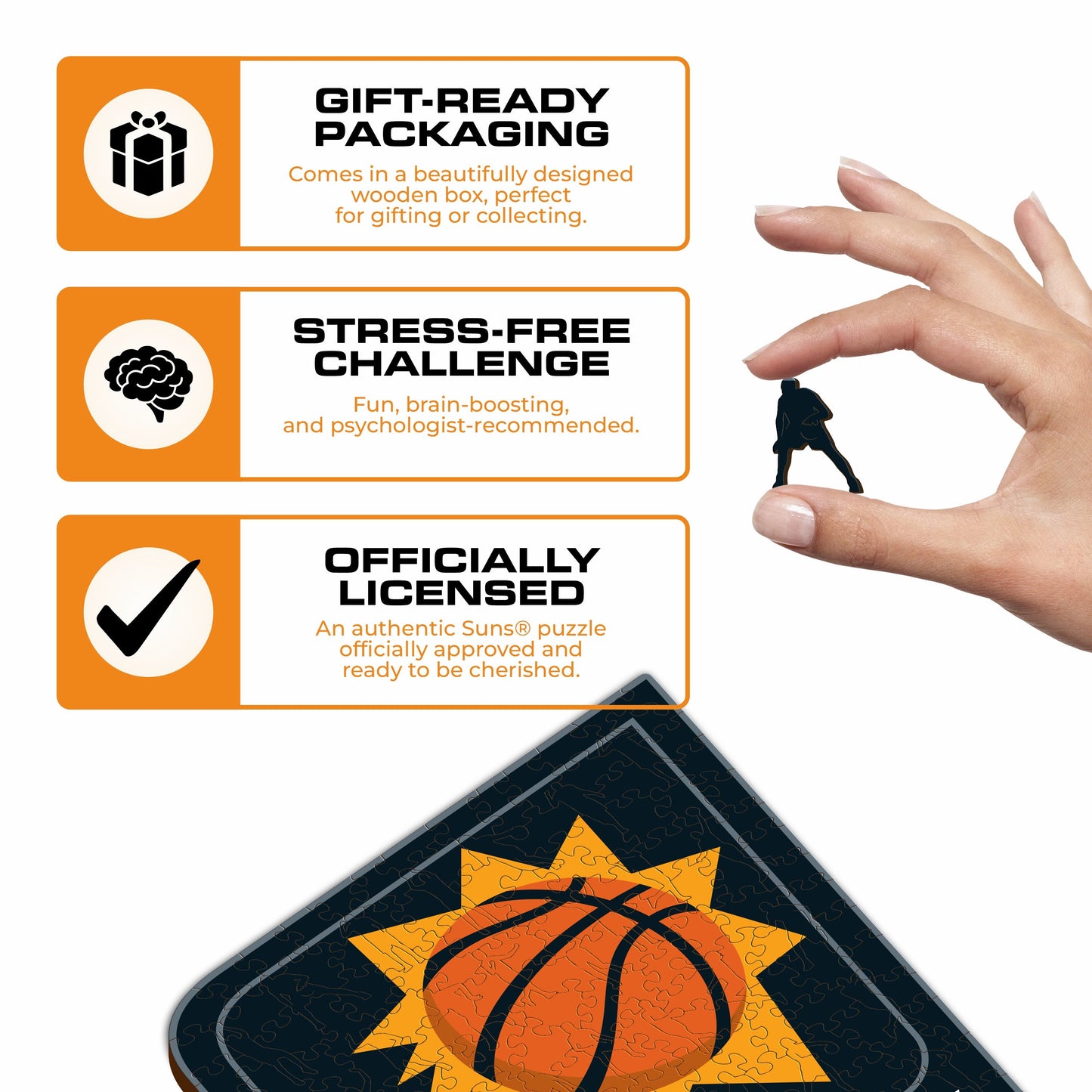 Phoenix Suns™ - Wooden Puzzle